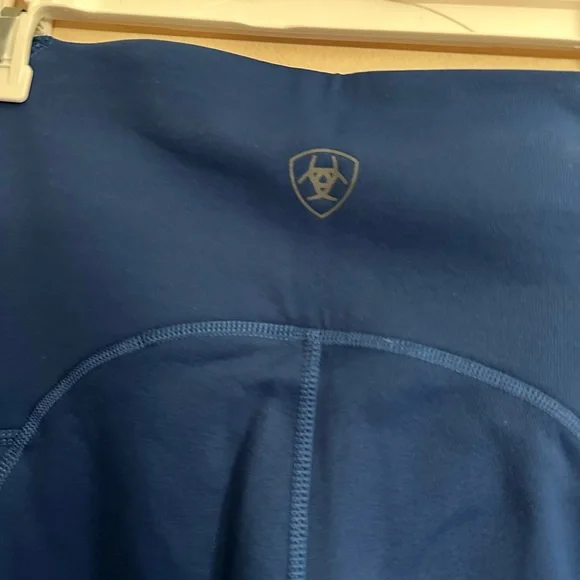 Ariat Tek Compression Fit Equestrian Tights in Dark Blue New with Tags - Picture 7 of 10